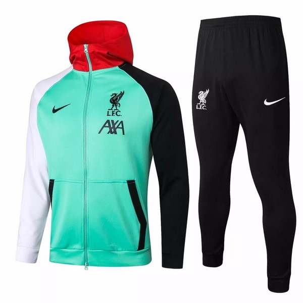 Chaqueta Con Capucha Liverpool 2020-2021 Verde Negro